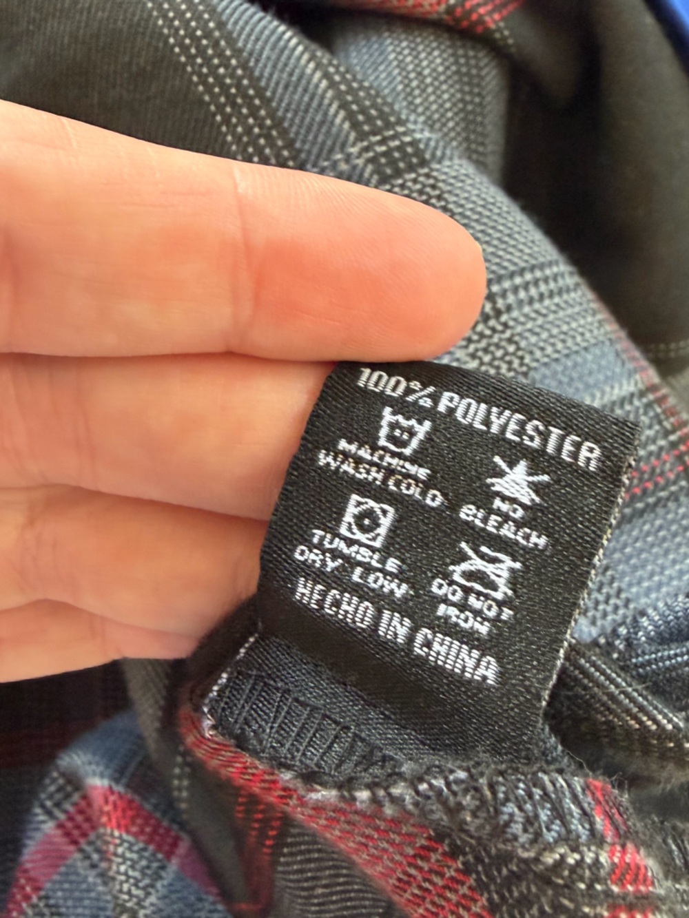 Dixxon Flannel Shirt Mens Large Ground Zero Pearl Snap Long Sleeve - Picture 4 of 5